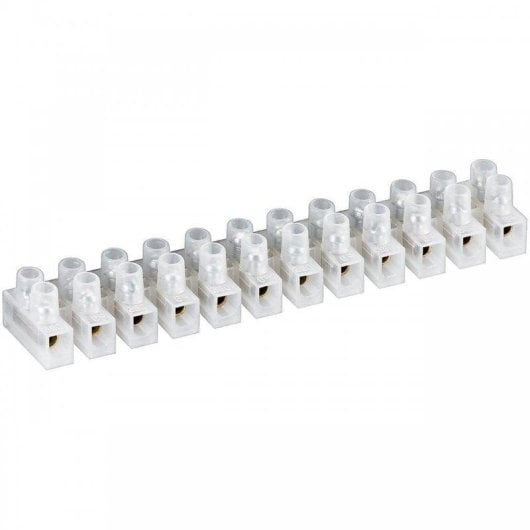 Goobay Regleta para Conexión de Cables Eléctricos de 5A 6mm Blanco