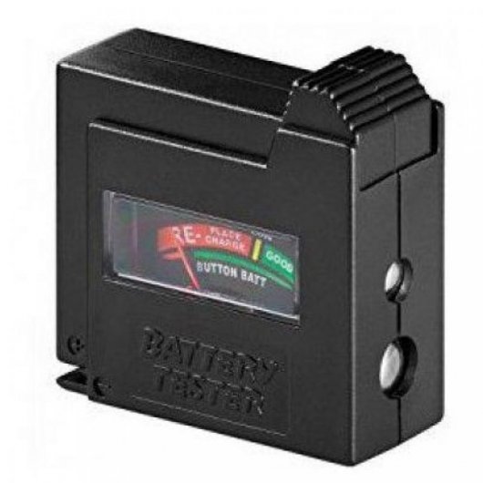 Tester di carico Goobay per batterie AA/AAA Nero