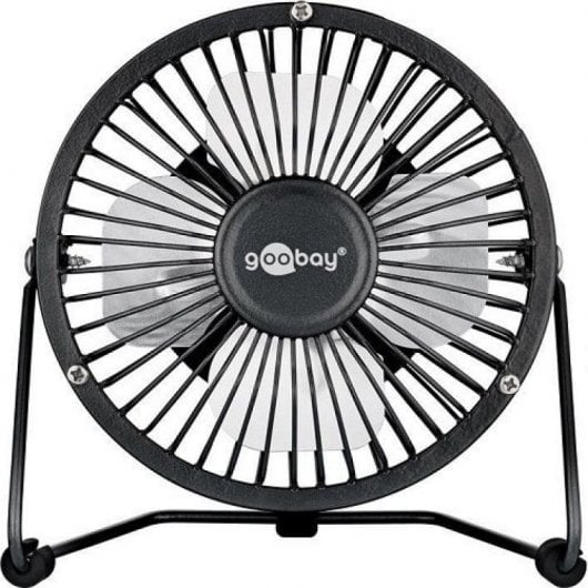 Goobay Ventilador Sobremesa USB Negro