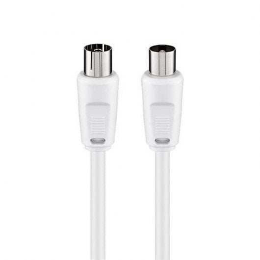 Câble d'antenne coaxial Goobay 20 m blanc