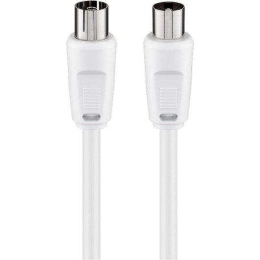 Goobay Cable Coaxial Antena 20m Blanco