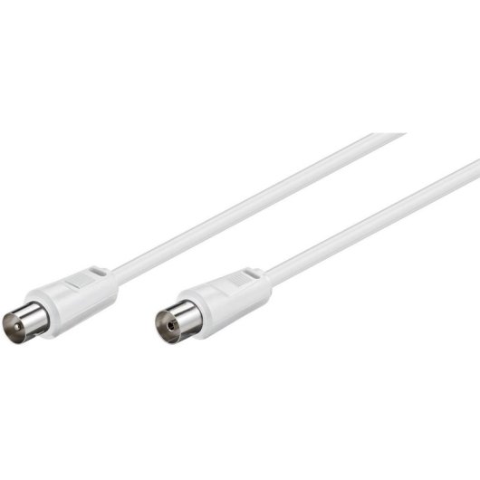 Goobay Cable Coaxial Antena 20m Blanco