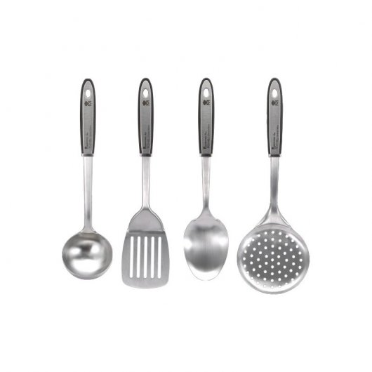 Bergner Mastertpro Gravity Bandeja para Horno Rectangular 35cm + Set 4 Utensilios de Cocina
