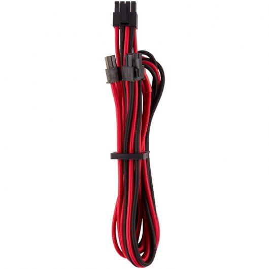 Corsair Premium Kit de Inicio Cables PSU Tipo 4 Gen 4 Rojo/Negro