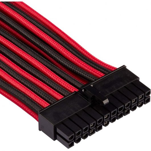Corsair Premium Kit de Inicio Cables PSU Tipo 4 Gen 4 Rojo/Negro