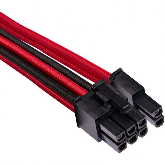 Corsair Premium Kit de Inicio Cables PSU Tipo 4 Gen 4 Rojo/Negro
