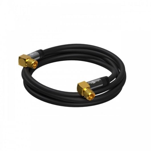 Goobay 70589 câble coaxial 10 m F Noir
