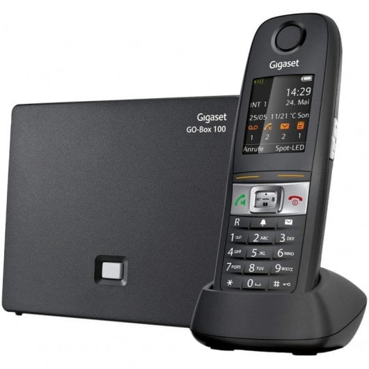 Gigaset E630A GO Teléfono Inalámbrico DECT Negro