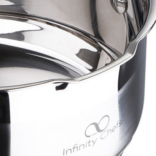 Bergner Infinity Chefs Cazo de Acero Inoxidable 16x7.5cm