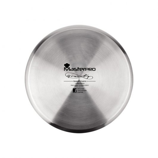 Bergner Masterpro Gravity Set de Cazo + 2 Ollas + 2 Cacerolas