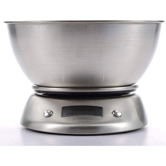 Bergner Masterpro Foodies Báscula de Cocina Electrónica Acero Inoxidable
