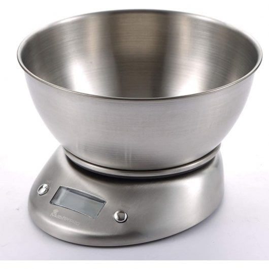 Bergner Masterpro Foodies Báscula de Cocina Electrónica Acero Inoxidable
