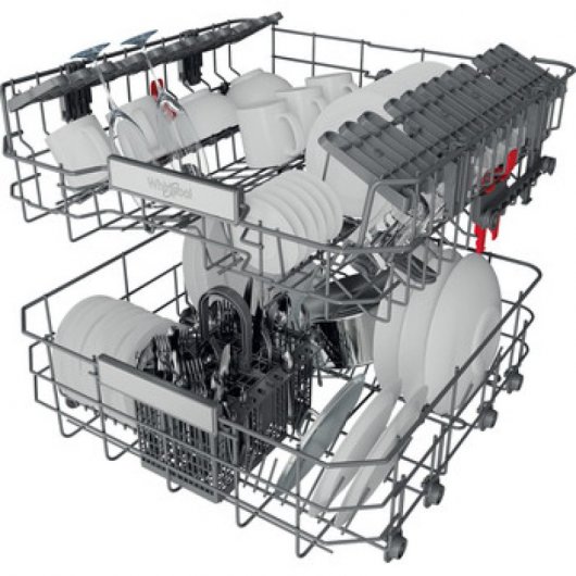 Whirlpool WFO 3T142 X Lavavajillas Capacidad 14 Cubiertos C Acero Inoxidable