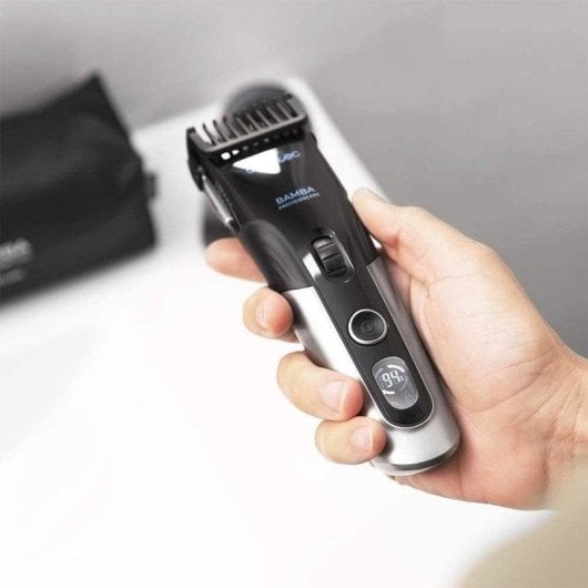 Präzisionstrimmer Cecotec PrecisionCare Titanium Akku Display 3 Kammaufsätze