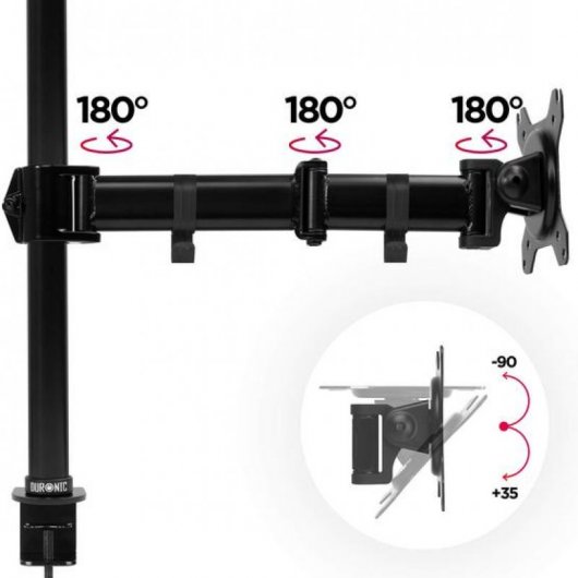 Duronic DM251X3 Soporte para Monitor 13"/27" VESA 100x100 Máx 8Kg