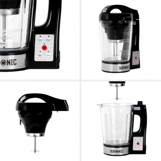 Duronic BL78 Batidora de Vaso con Función para Sopas y Cremas 900W