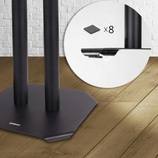 Duronic SPS1022/80 Soporte Universal para Altavoces 80cm Negro