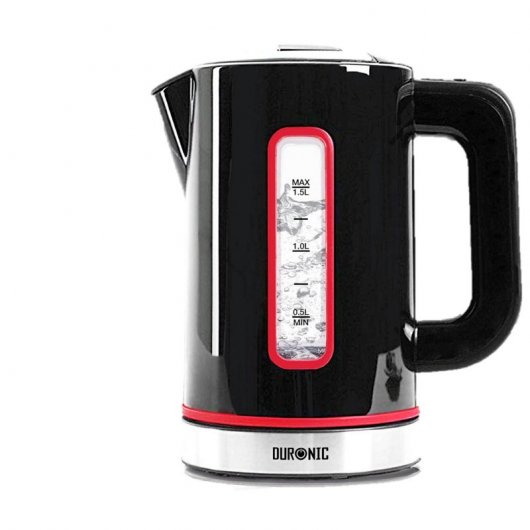 Duronic EK30 Hervidor de Agua 1.5L 3000W Negro