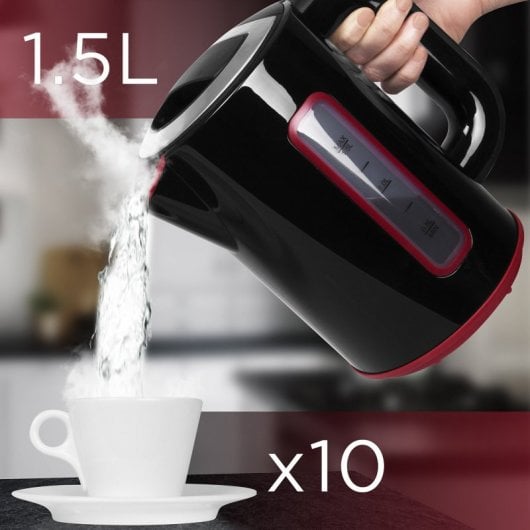 Duronic EK30 Hervidor de Agua 1.5L 3000W Negro