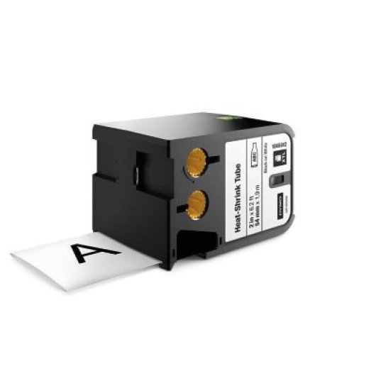 Vinyl-Etikett Multiuse Dymo XTL 54mm x 7m Schwarz/Weiß