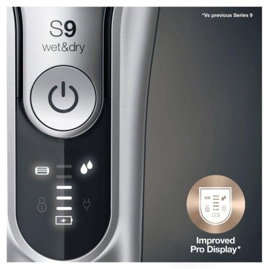 Braun Series 9 9390cc Afeitadora Inalámbrica Plata