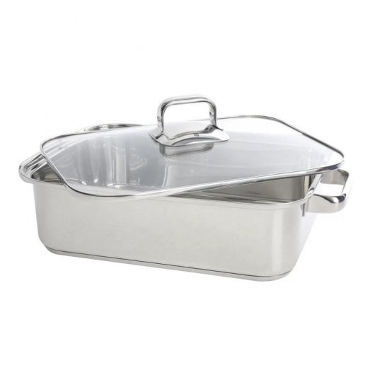 Bosch HZ390011 Fuente para Asados Acero Inoxidable 36x27cm