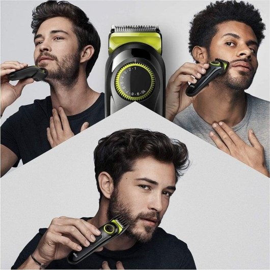 Braun BT 3221 Recortadora de Barba Negra/Verde