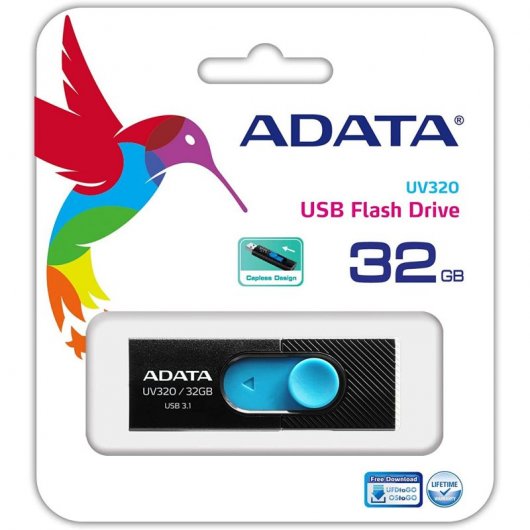 Adata UV320 32GB USB 3.1 Nero/Blu