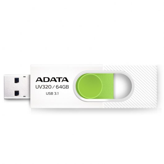 Adata UV320 64GB USB 3.1 Blanco/Verde