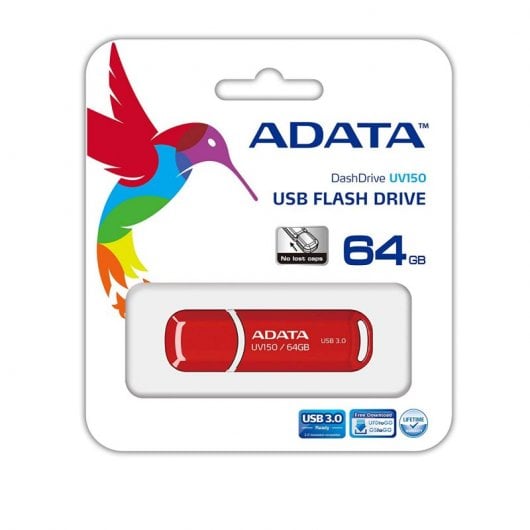 Adata UV150 64GB USB 3.0 Rosso