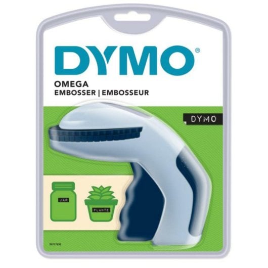Beschriftungsgerät Dymo Omega Embosser Blau Ergonomisch 9 mm PVC