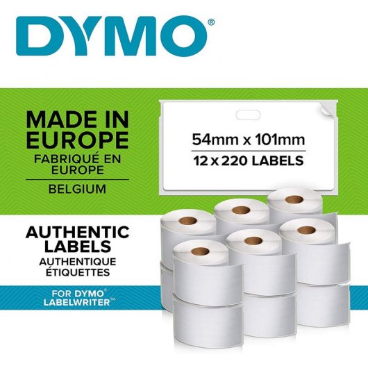 DYMO LW - Étiquettes d'expédition/de badge nominatif - 54 x 101 mm - S0722420