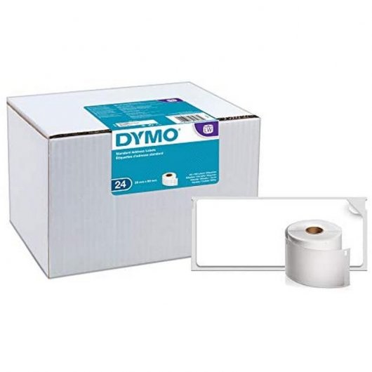 Dymo LW Pack 12 Rolos de 130 Etiquetas Autoadesivas 28x89mm