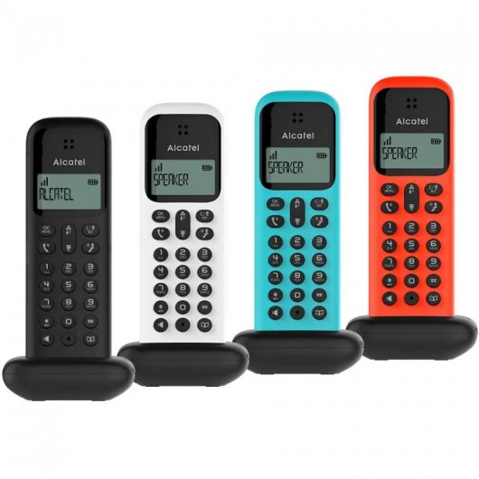 Alcatel D285 Teléfono Inalámbrico DECT Blanco