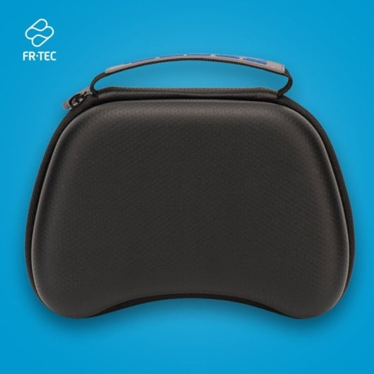 FR-TEC Funda Negra/Azul para Mandos PS5