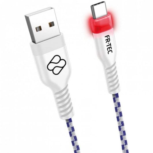 FR-TEC Cable USB-C con LED para Mando PS5 3m