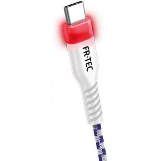 FR-TEC Cable USB-C con LED para Mando PS5 3m