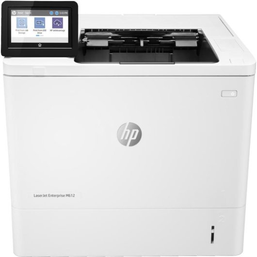 Impressora Laser Ethernet HP LaserJet Enterprise M612dn Monocromatica Duplex
