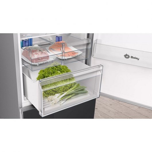 Balay 3KFE565BI Frigorífico Combi E Negro