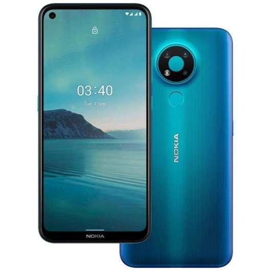 Nokia 3.4 4G 4GB 64GB 6.39" Azul