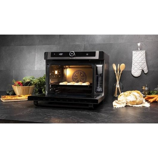 Four vapeur combiné Cecotec Bake&Steam 4000 Combi Gyro 40 L Noir vapeur, convection, air chaud