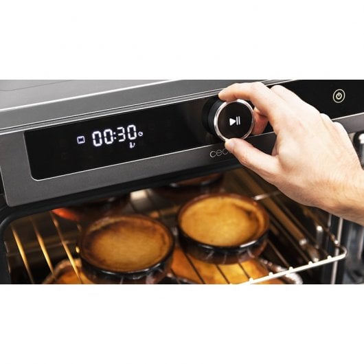 Forno da tavolo Combi Gyro Cecotec Bake&Steam 4000 40L 2400W Nero