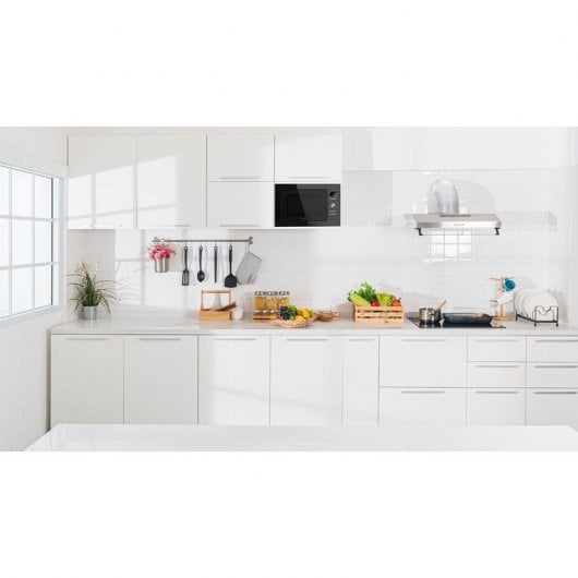 Cecotec GrandHeat 2590 Built-In Black Micro-ondas Encastrável