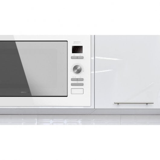 Cecotec GrandHeat 2590 Built-In White Microondas Encastrable