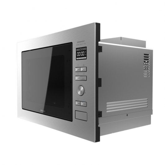 Cecotec GrandHeat 2590 Built-In Steel Black Micro-ondas Encastrável