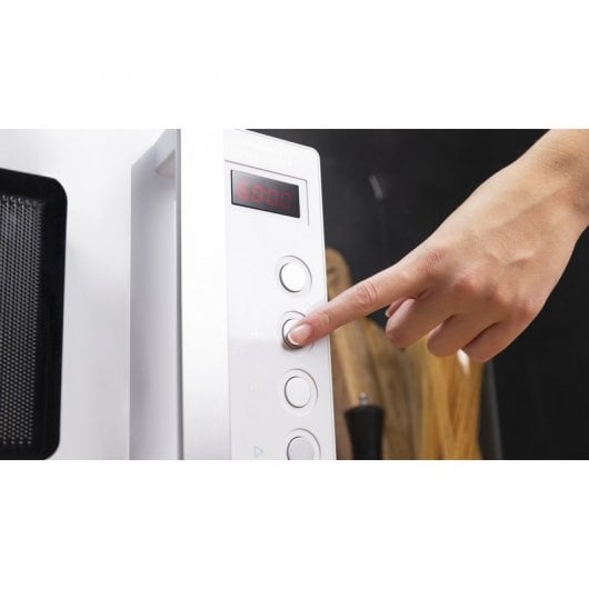 Cecotec GrandHeat 2000 Flatbed Microondas sin Plato Blanco