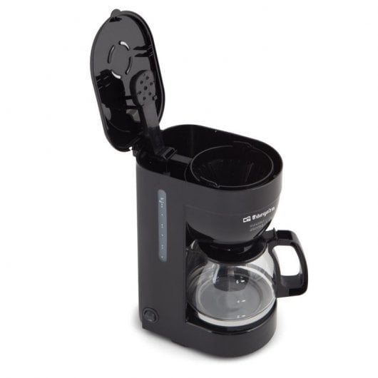 Orbegozo CG 4014 Filterkaffeemaschine, 6 Tassen, 650 W, Schwarz
