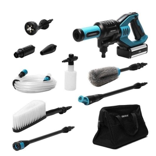 Hidrolimpiadora Cecotec HydroBoost 10200 Liberty Pro Baterie 24 Bars Kit accessoires