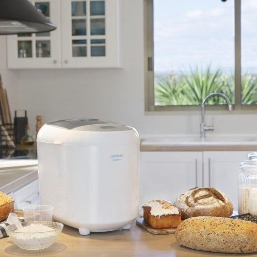 Panifikator Cecotec Bread&Co 1000 Delicious 1 kg 19 Programme LCD Weiß