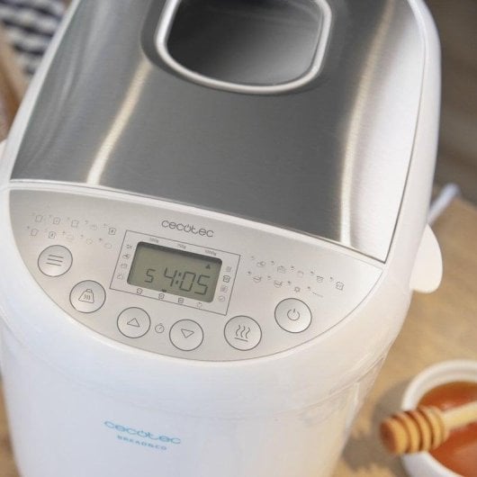Panifikator Cecotec Bread&Co 1000 Delicious 1 kg 19 Programme LCD Weiß